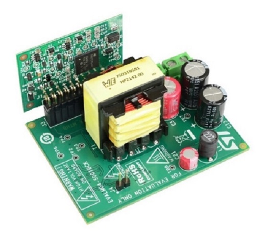 STMicroelectronics Evaluation Board for EVLMG4-500WIBCK evaluation Board for VIPER06XS, HVLED002, MASTERGAN4
