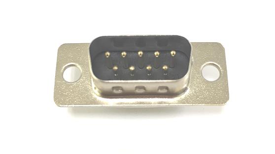 RS PRO 9 Way Panel Mount D-sub Connector Plug, 2.77mm Pitch, with Screw