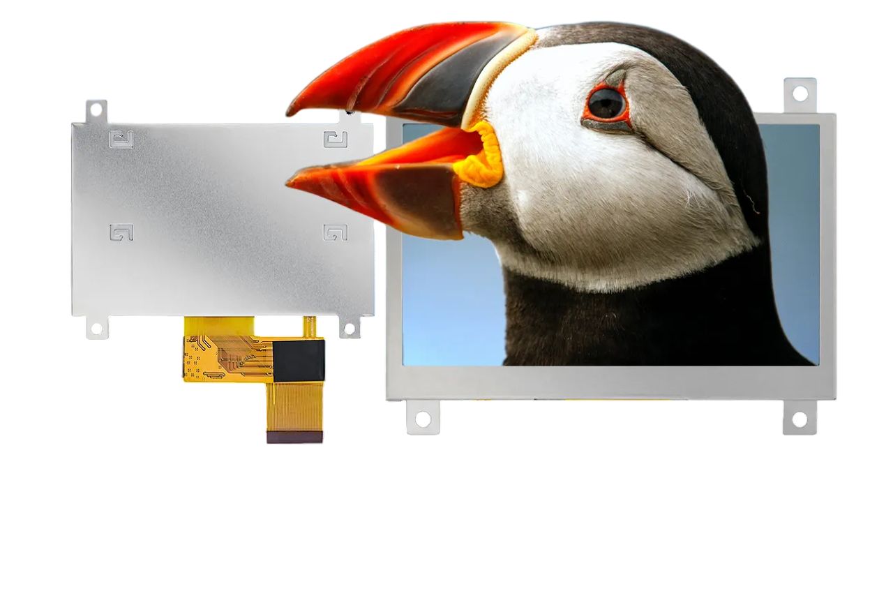 Riverdi RVT43HLTFWN00 TFT TFT LCD Display, 4.3in, 480 x 272pixels