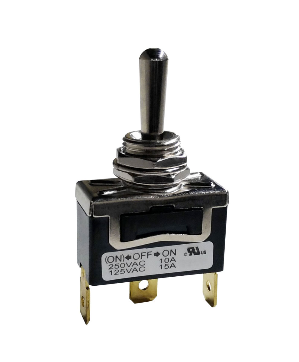 RS PRO Toggle Switch, PCB Mount, (On)-Off-On, SPDT, Solder Terminal