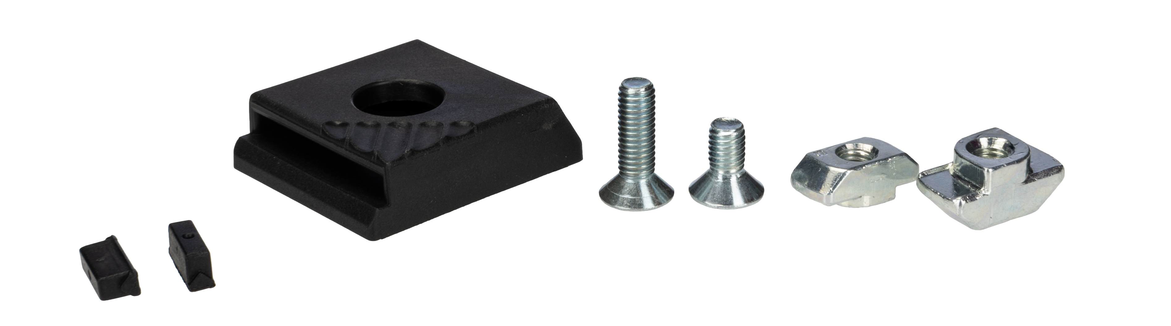 Bosch Rexroth Adapter, Connecting Component, Strut Profile 8, 10, Groove Size 8 mm, 10 mm, Round Tube Size D28