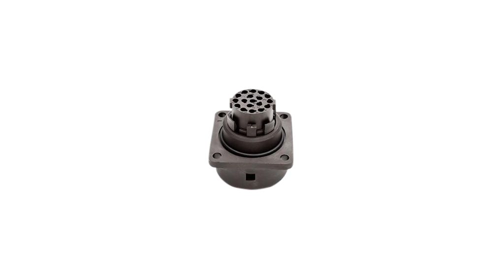 Amphenol Industrial Connector, 17 Contacts, Panel, Socket, Female, IP65, C16-3 Series