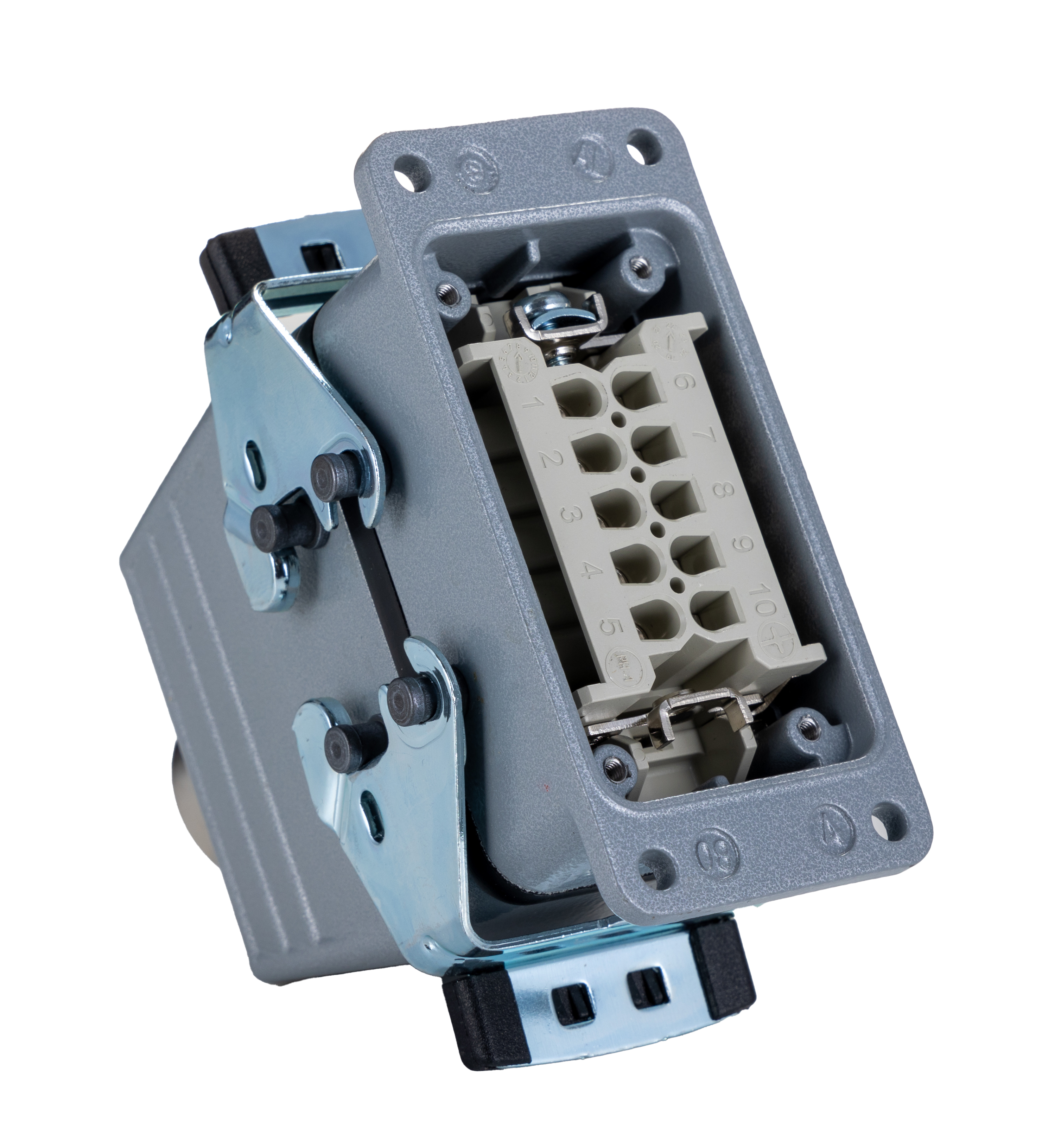 EPIC Connector Set, 10 Way, 16A, Female to Male, H-BE, Panel Mount, 440 V