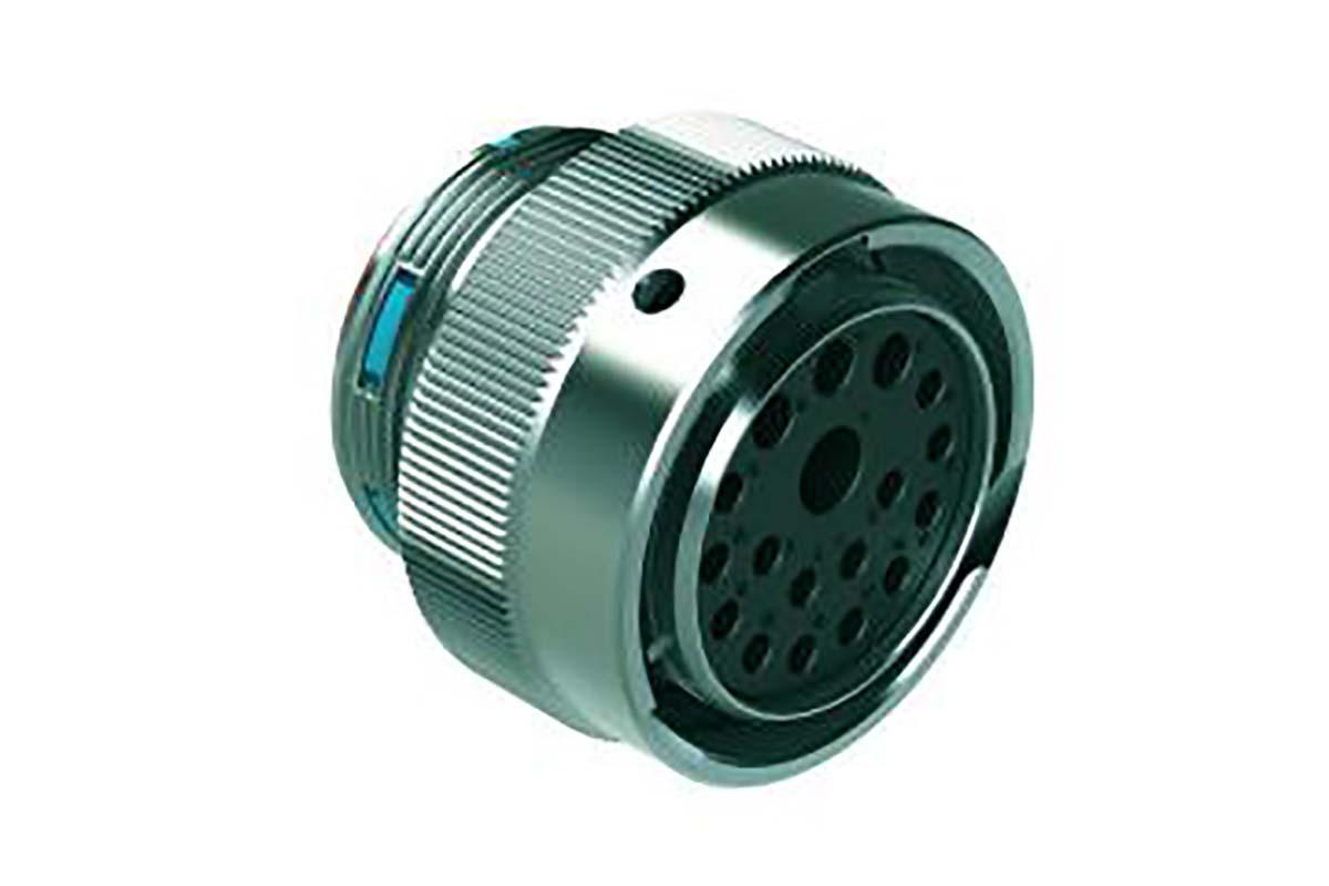 Amphenol Industrial Circular Connector, 18 Contacts, Cable, Standard Connector, Socket, Female, IP67, IP69K, Duramate