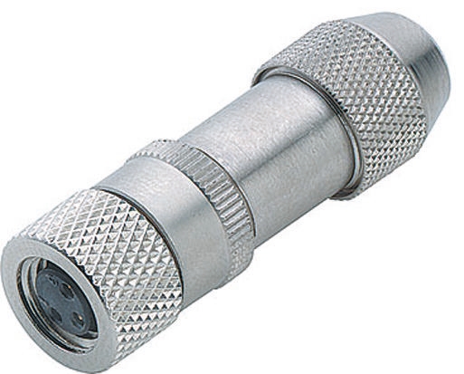 binder Circular Connector, 3 Contacts, Cable, M8 Connector, Plug, Female, IP67, 768 Series