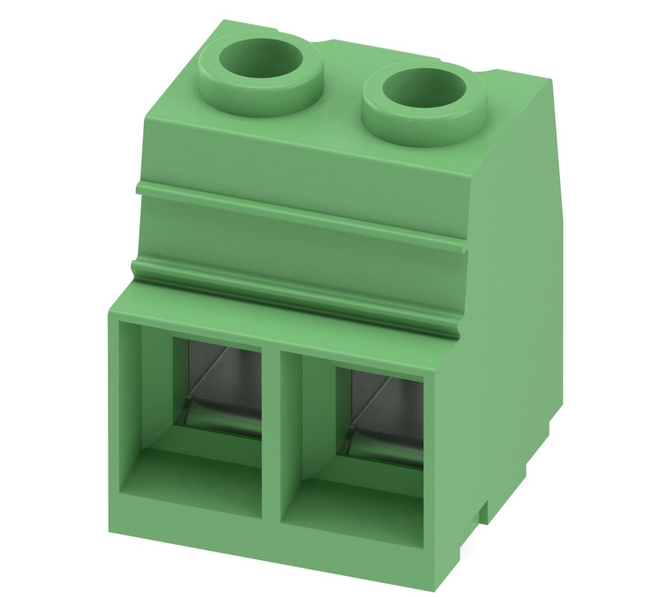 Phoenix Contact MKDSP 25/ 2-15.00 Series PCB Terminal Block, 15mm Pitch, Through Hole Mount, Solder Termination