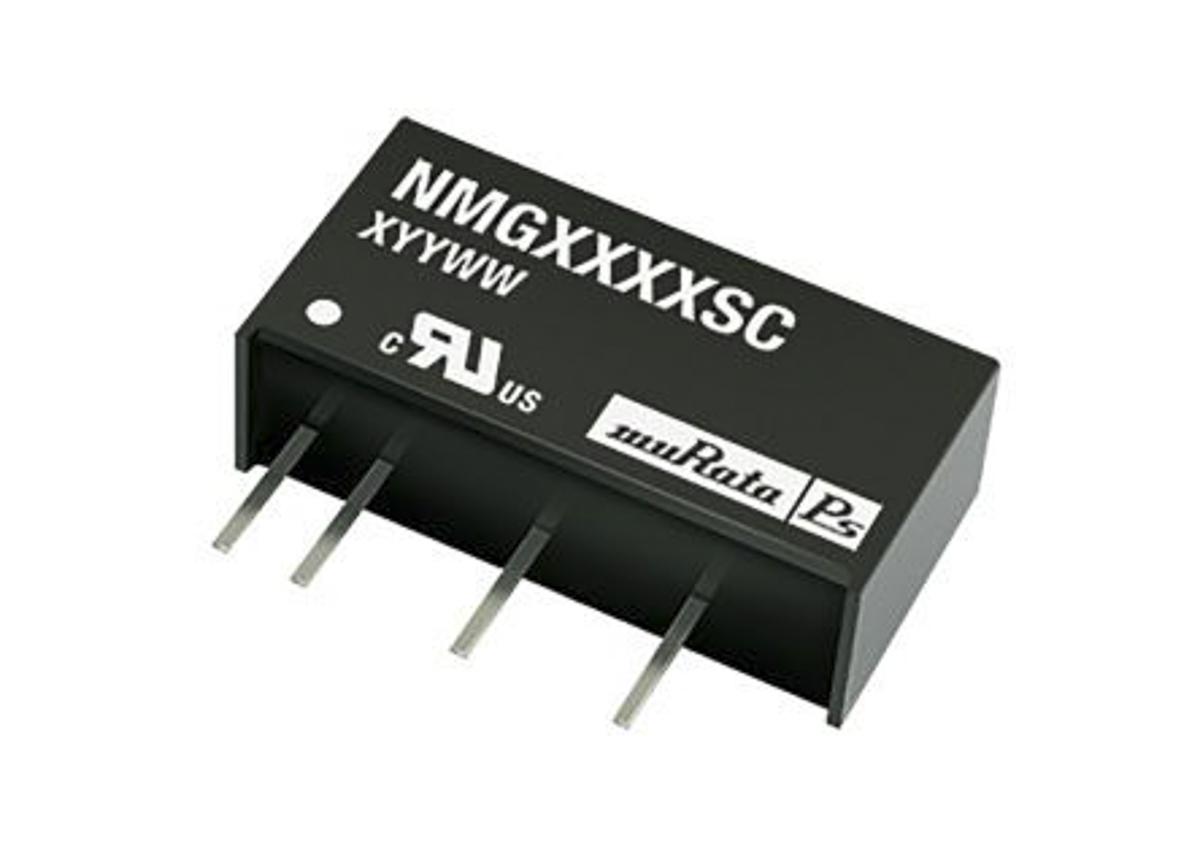 Murata Power Solutions NMG DC-DC Converter, 5V dc/ 400mA Output, 10.8 → 13.2 V dc Input, 2W, Through Hole, +85°C