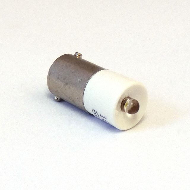 CML Innovative Technologies White LED Indicator Lamp, 230V ac, BA9s Base, 10mm Diameter, 1000mcd