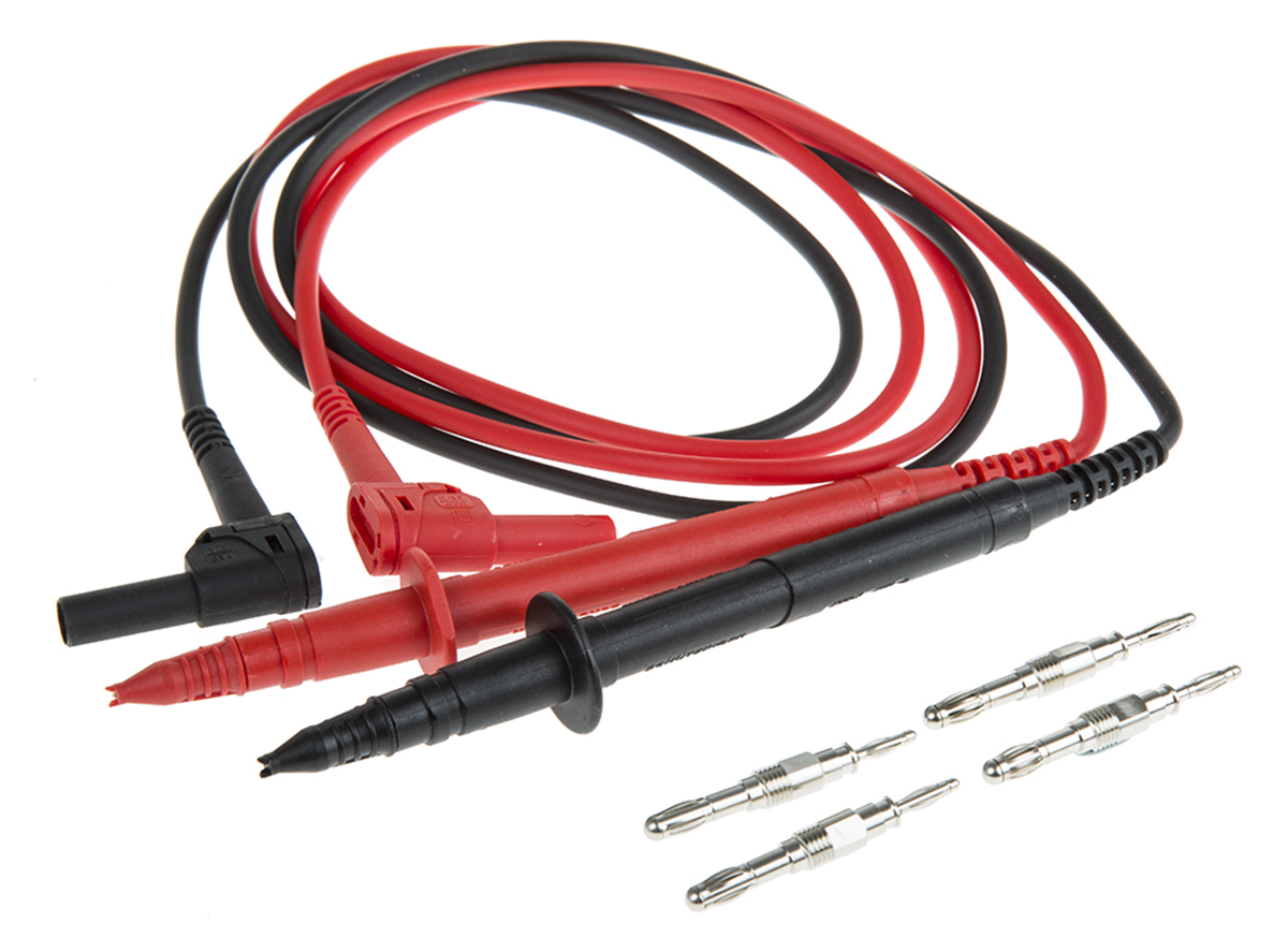 Schutzinger SPL2400 Test Lead Kit, CAT II, 10A