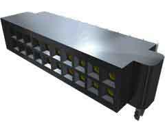 Samtec SFMH Series Straight Surface Mount PCB Socket, 40-Contact, 2-Row, 1.27mm Pitch, Solder Termination