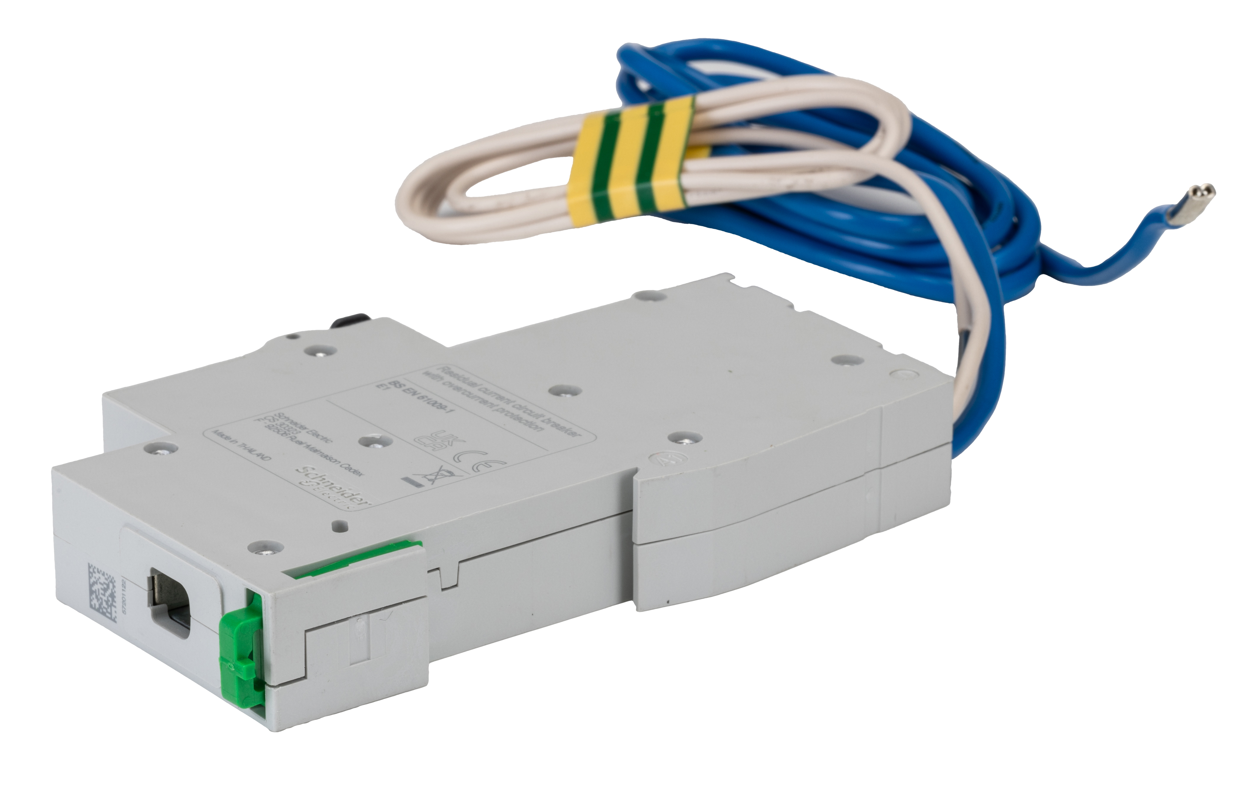Schneider Electric RCD, 6A Current Rating, 1P+N Poles, Type AB, Easy9 Range