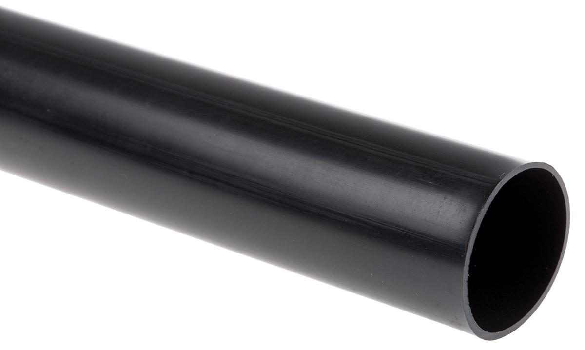 TE Connectivity Heat Shrink Tubing, Black 19mm Sleeve Dia. x 1.2m Length 3:1 Ratio, BSTS Series