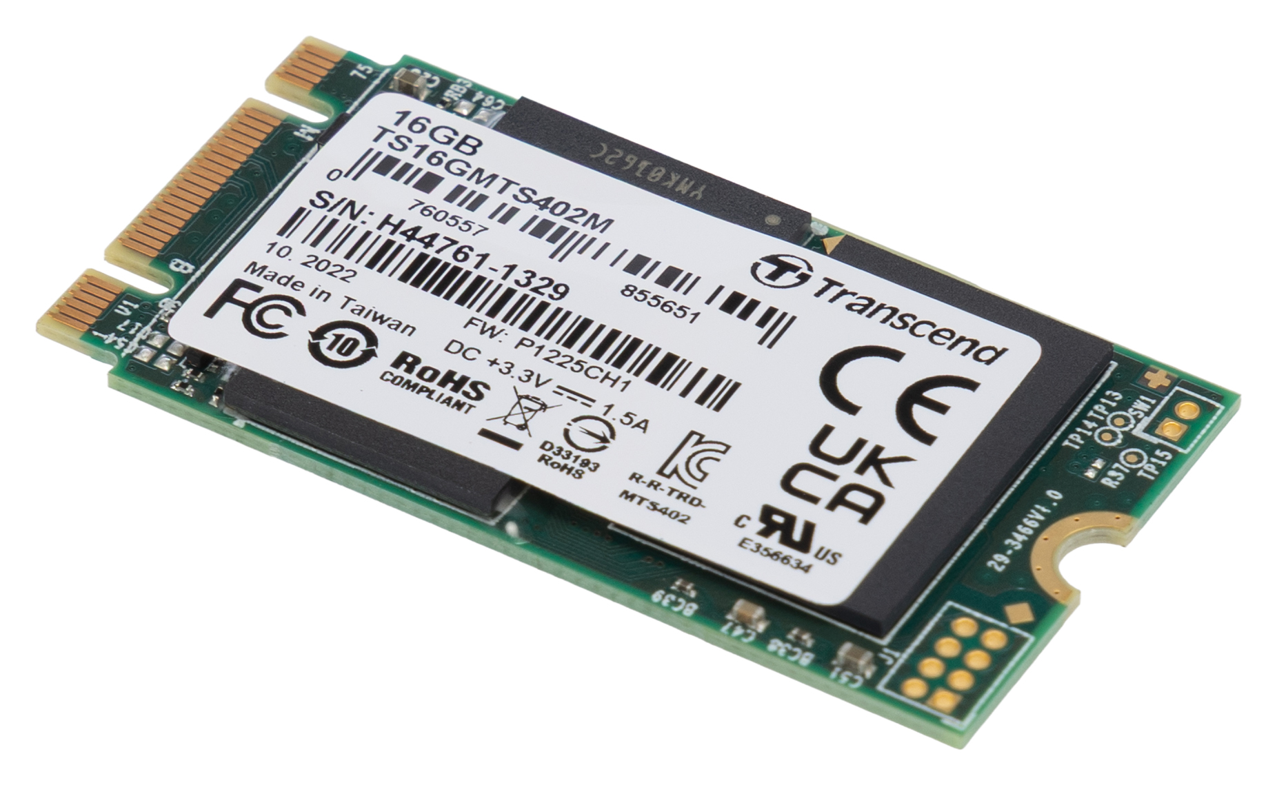 Transcend MTS402M M.2 16 GB Internal SSD