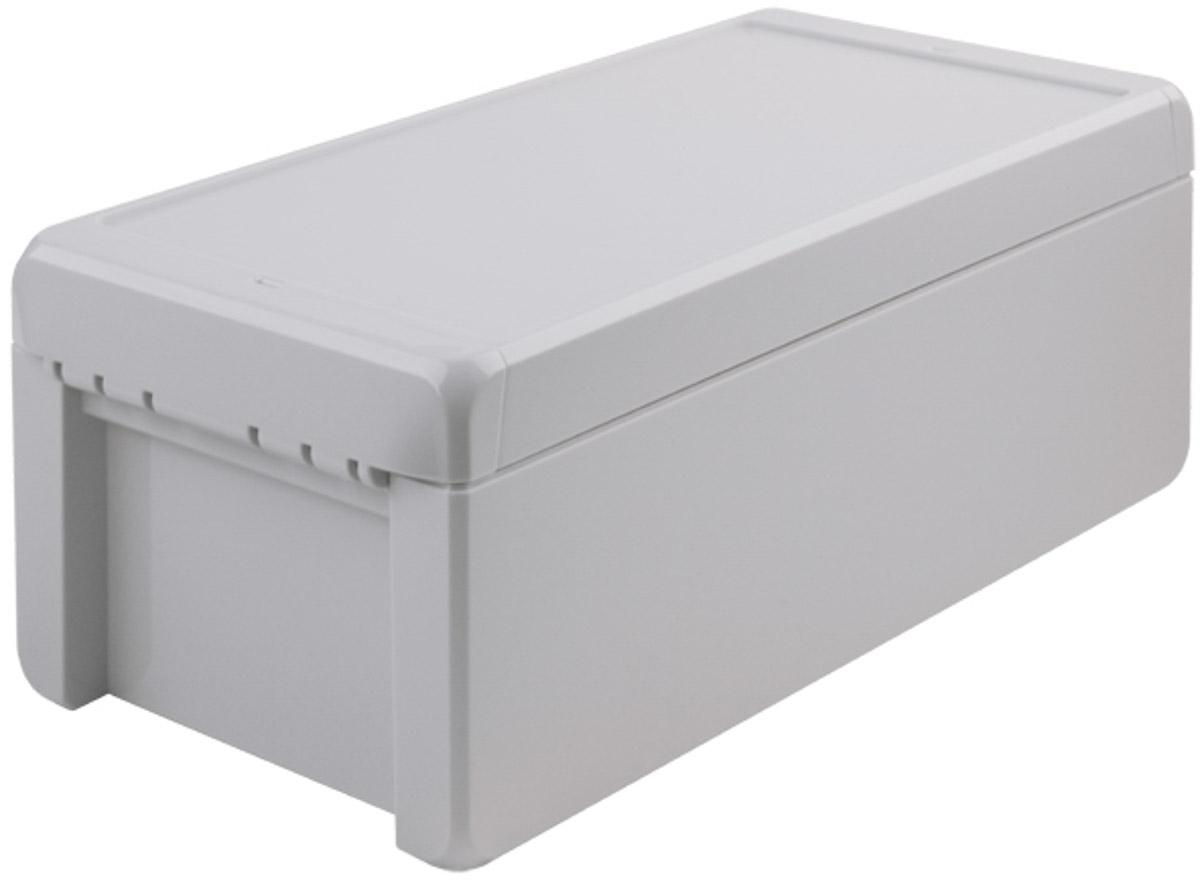 Bopla Bocube Series Light Grey Polycarbonate V0 Enclosure, IP66, IP68, IK07, Light Grey Lid, 231 x 125 x 90mm