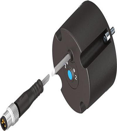 Festo Screw-clamped Hall Effect Sensor, NPN, PNP Output, 24 V, Barrel Body, >270 °, 30V