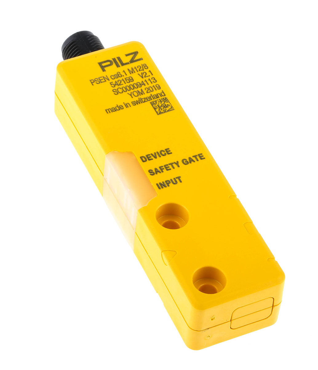 Pilz Transponder Non-Contact Safety Switch, 24V dc, Glass filled Polyamide (PA-GF) Housing, M12