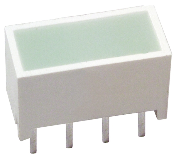 HLMP-2500 Broadcom Light Bar LED Display, Green 25 mcd