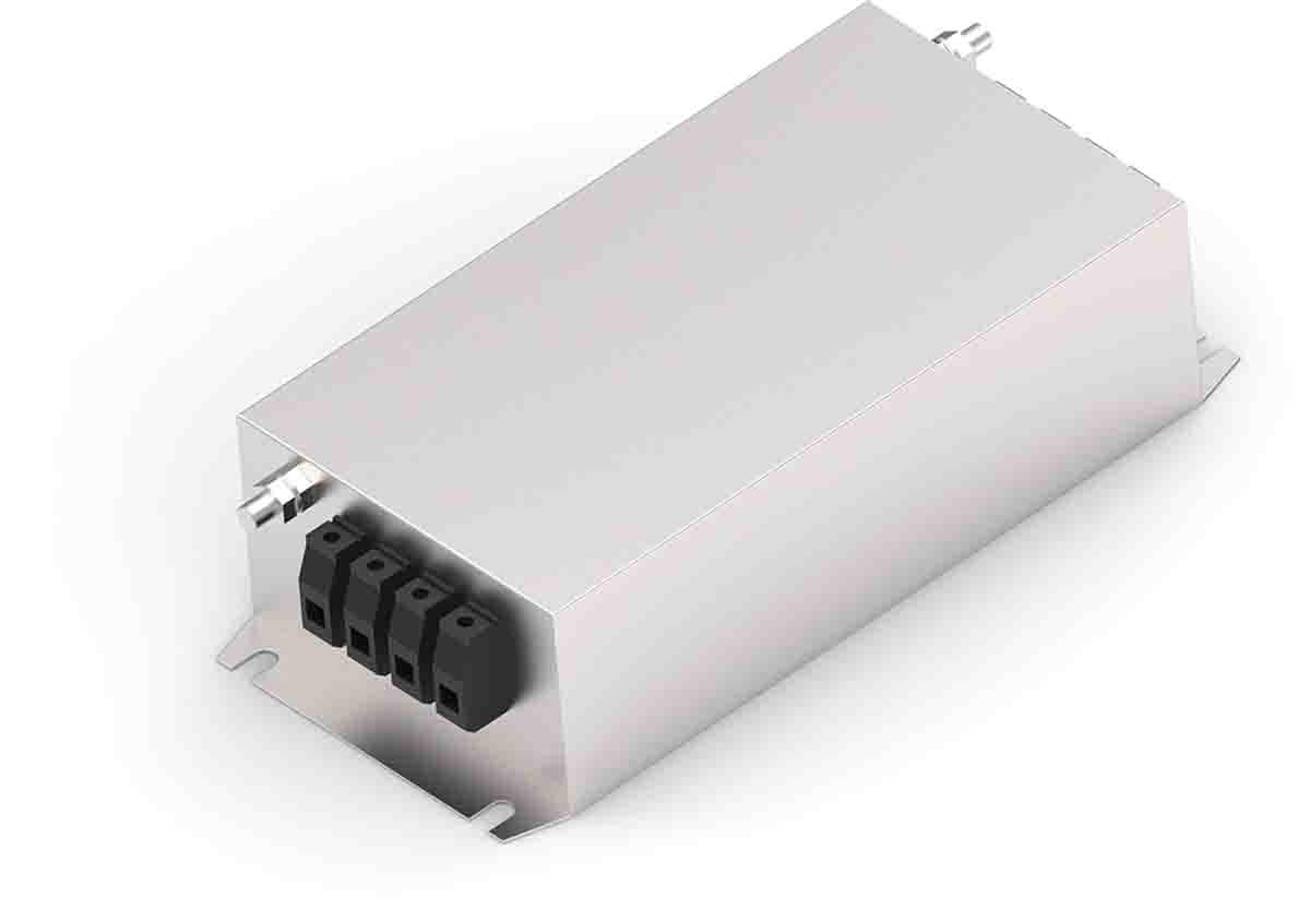 TE Connectivity, KEP 60A 520 V ac 50 → 60Hz, Chassis Mount EMI Filter, Terminal Block 3 Phase