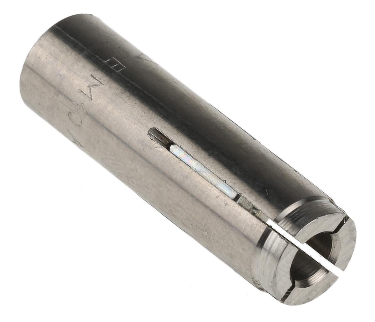 RS PRO Stainless Steel Drop In Anchor M10 x 40mm, 12mm Fixing Hole