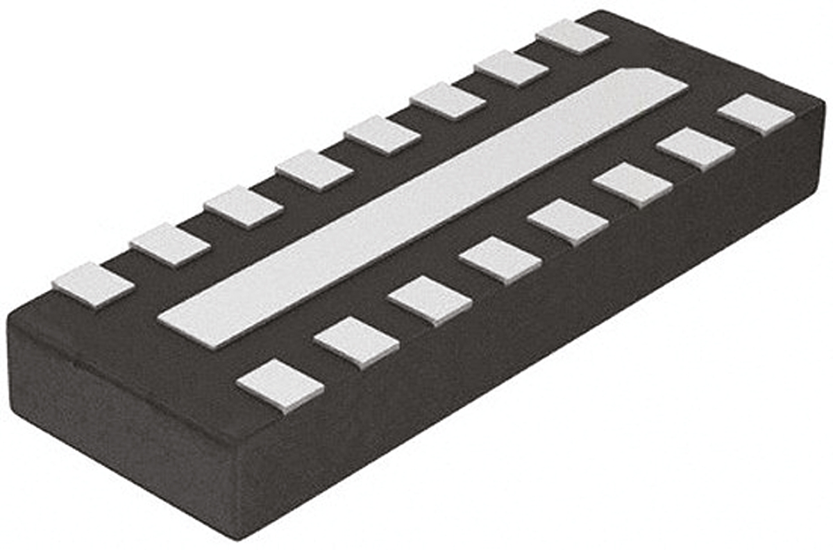 Texas Instruments, TPD8F003DQDR, EMI Filter IC 200 MHz, WSON, Surface, Flat Contact 0.75 mm 3.4 mm, 1.45 mm