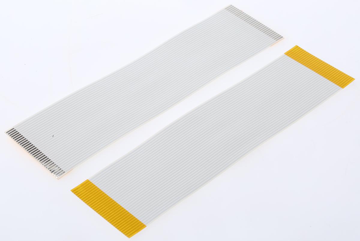 Molex Premo-Flex Series FFC Ribbon Cable, 30-Way, 1.25mm Pitch, 152mm Length