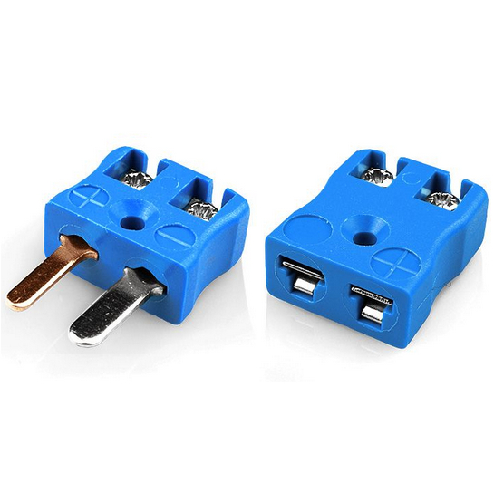 RS PRO Miniature Thermocouple Connector for Use with Thermocouple, 4mm Probe, ANSI, RoHS Compliant Standard