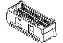 Molex CLIK-Mate Series Straight Surface Mount PCB Socket, 16-Contact, 2-Row, 1.5mm Pitch, Crimp Termination