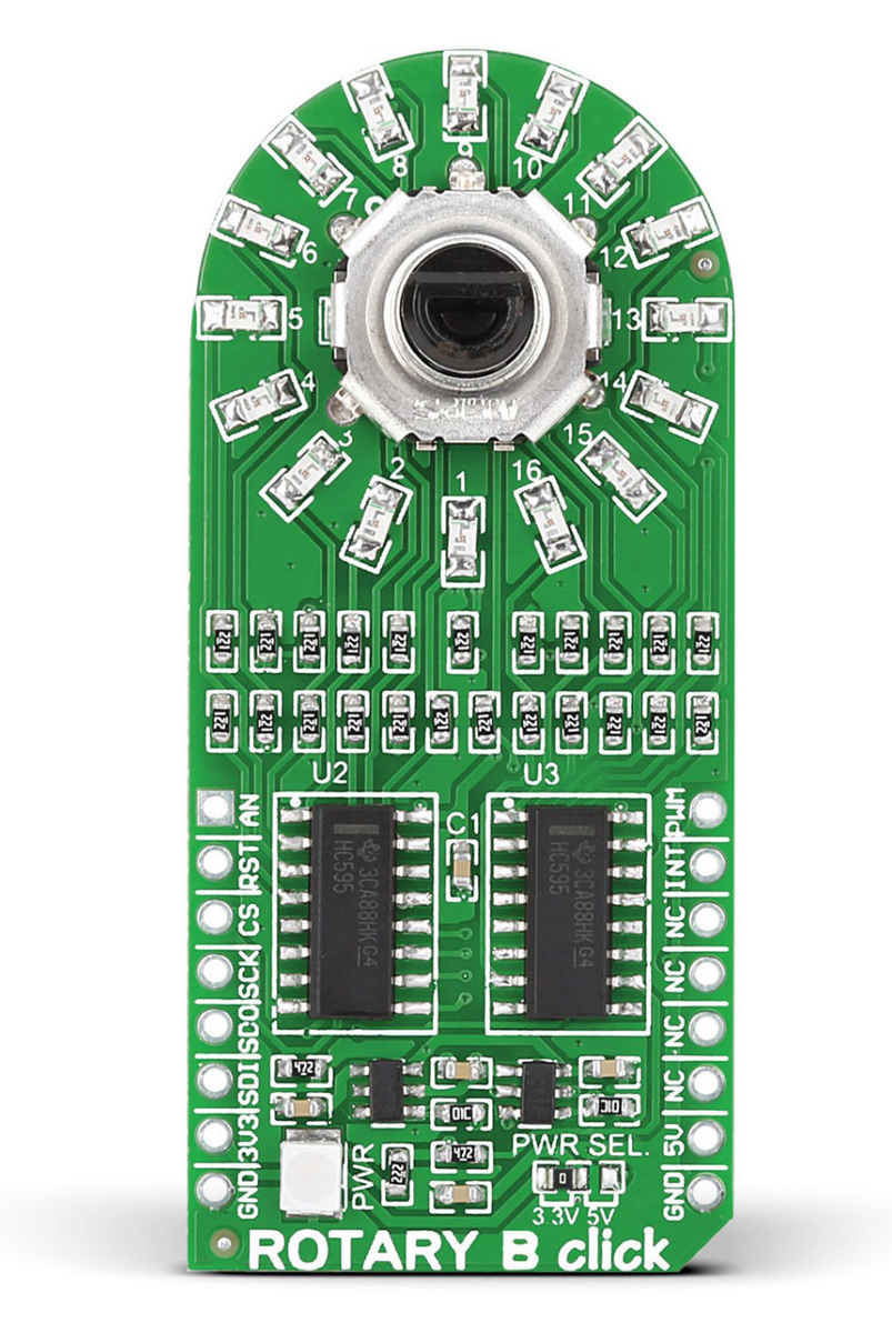 MikroElektronika Rotary B MikroBus Click Board for EC12D