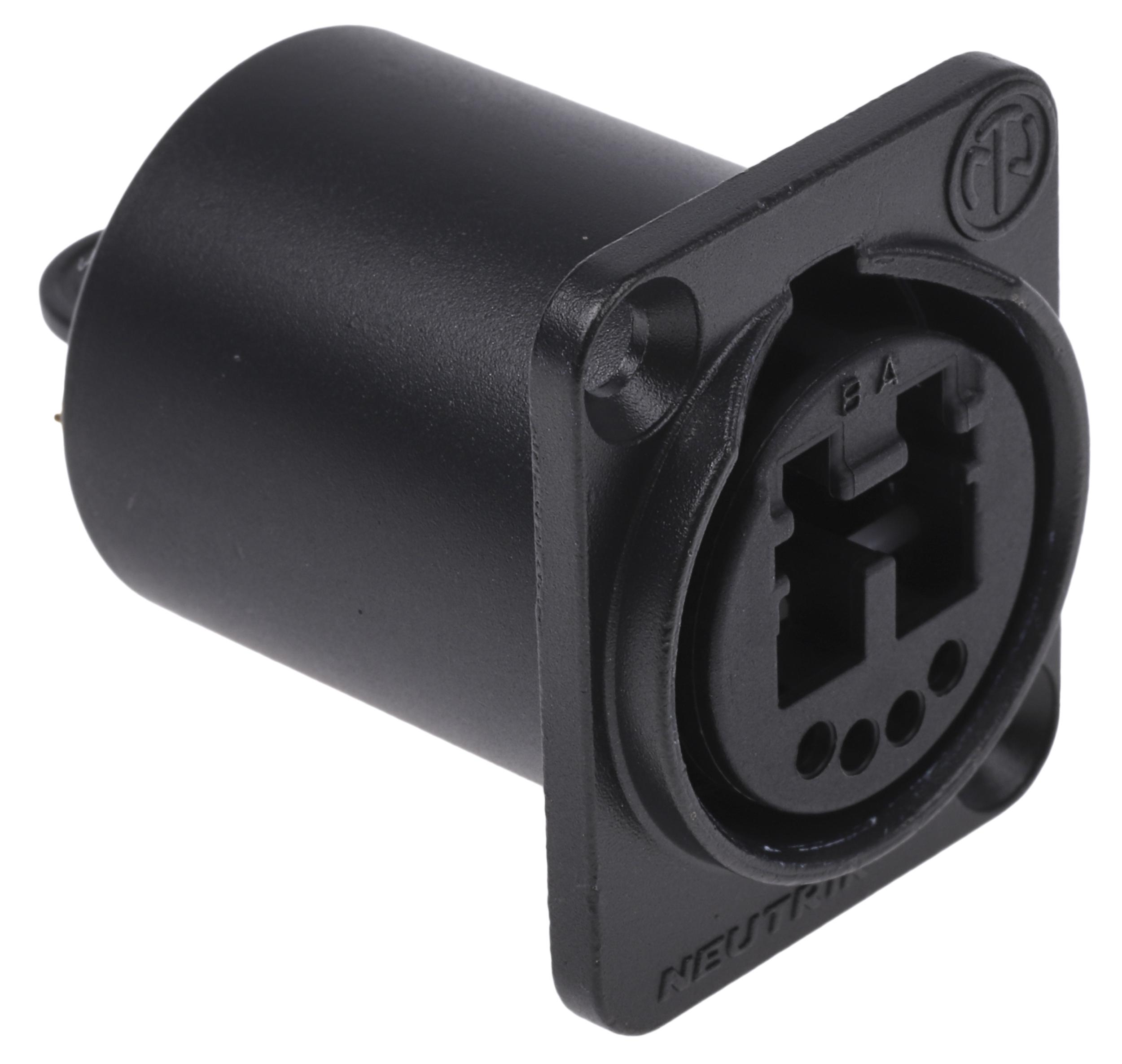 Neutrik, opticalCON, LC, APC, PC Multimode, Single Mode Duplex Fibre Optic Connector, 0.5dB Insertion Loss