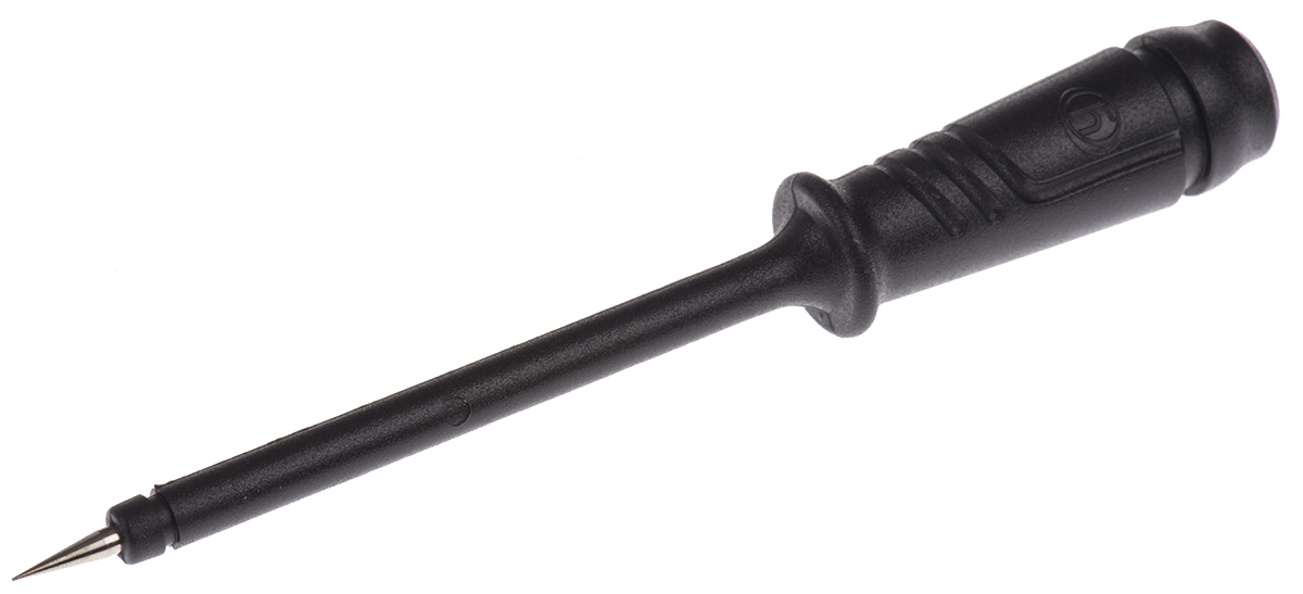 Hirschmann Fixed Test Probe, 2mm Tip, 60V dc, 4mm Socket, 1A