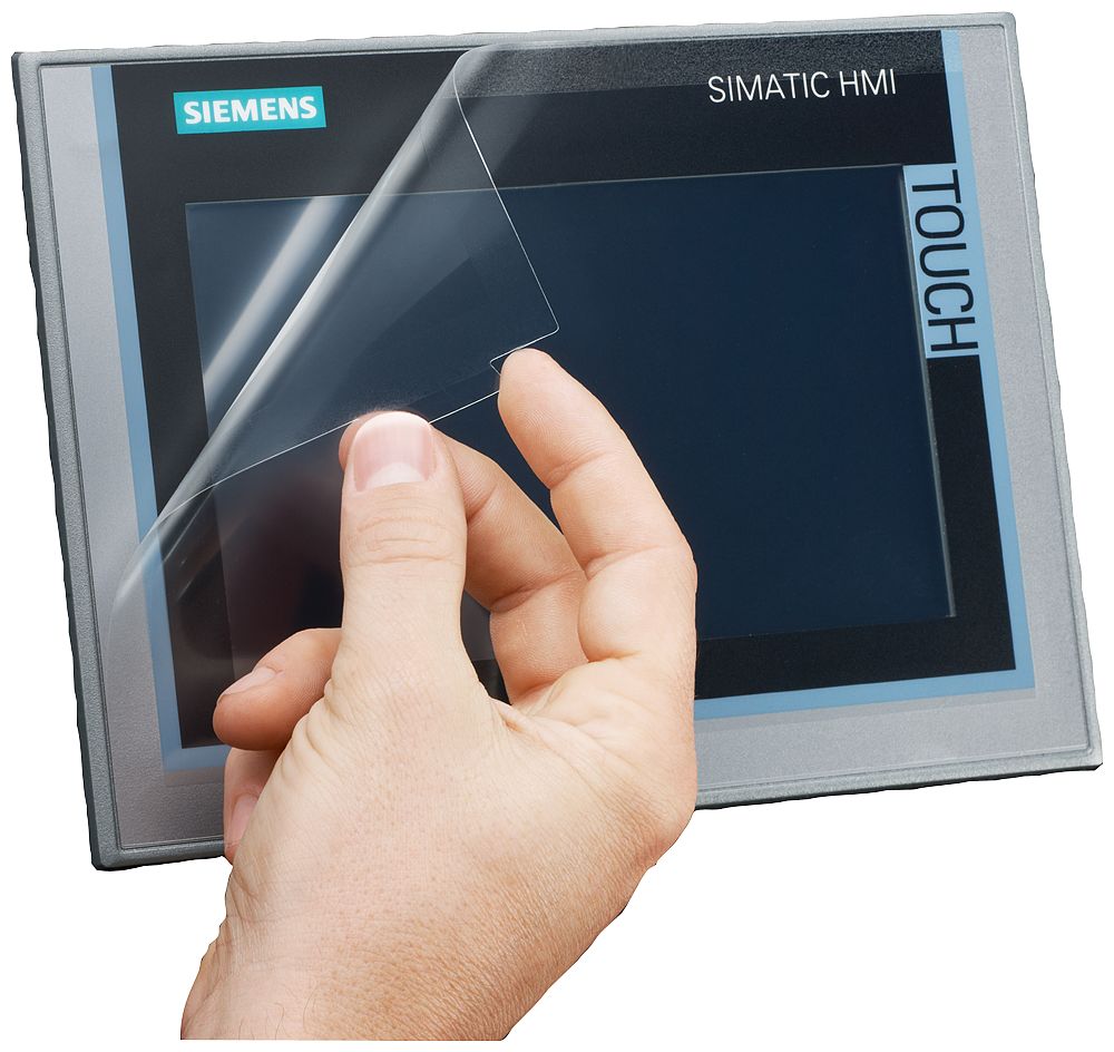 Siemens Protective Film For Use With HMI KTP 1000 Basic, MP 277 10" Touch, Thin Client 10", PLC Siemens S7
