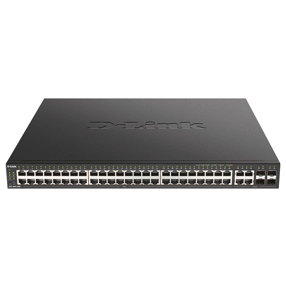 D-Link 52-Port Gigabit Managed Max PoE Switch, Managed 52 Port Managed Switch With PoE