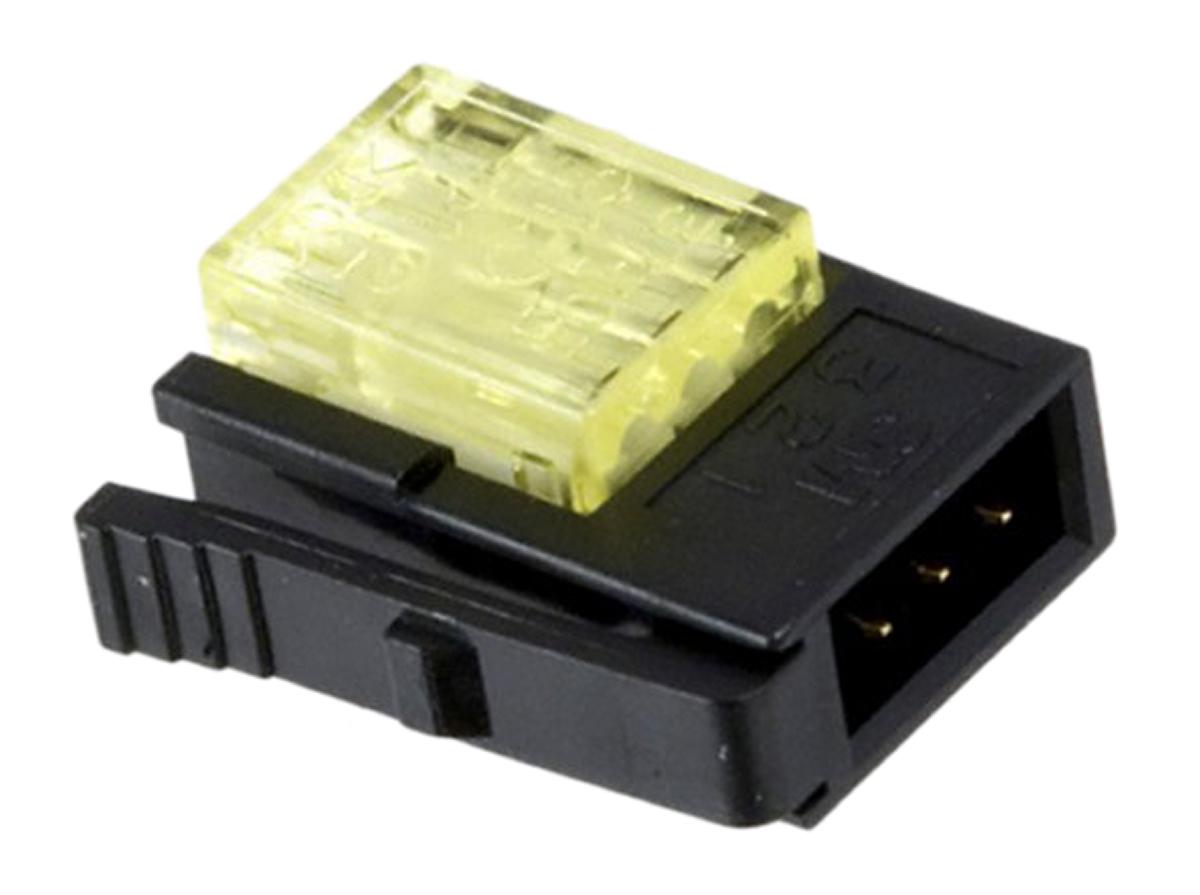 3M 3-Way IDC Connector Plug for Cable Mount, 1-Row