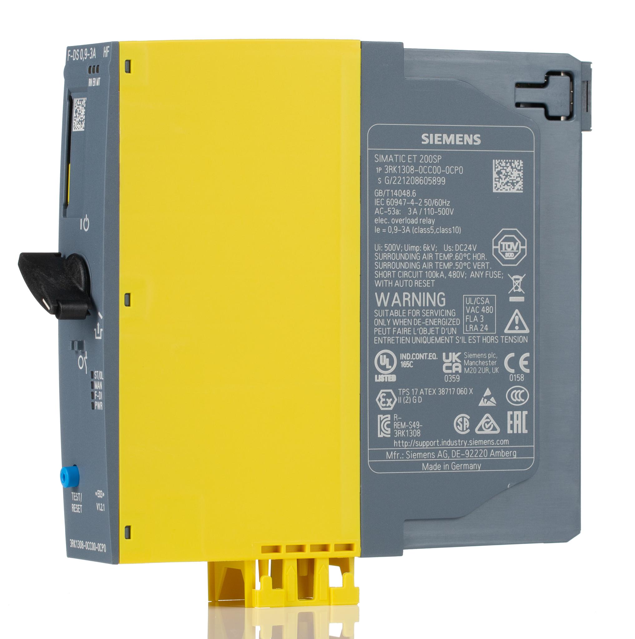 Siemens SIMATIC Soft Starter, DOL, 1.1 kW, 48 → 500 V ac, 1, 3 Phase, IP20