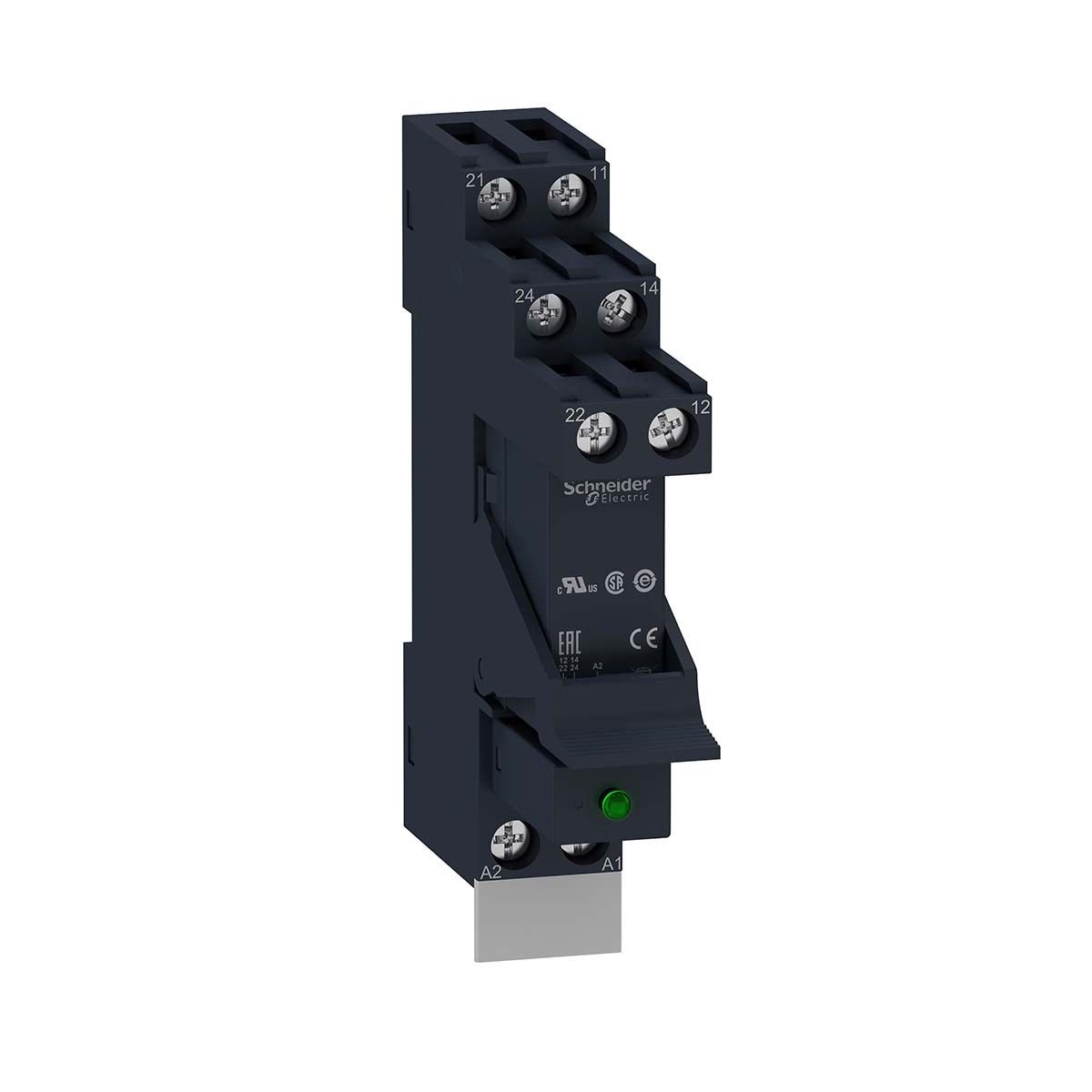 Schneider Electric Harmony Relay RSB Series Interface Relay, DIN Rail Mount, 230V ac Coil, SPDT, 16A Load
