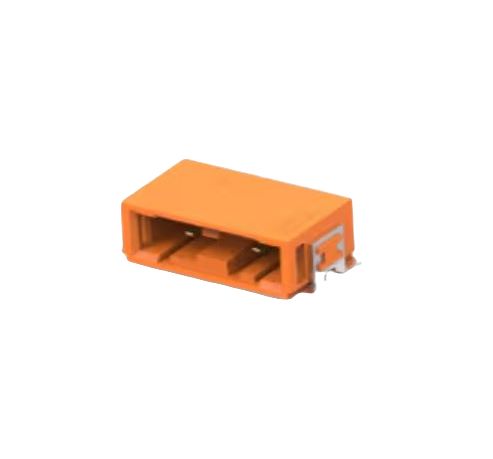 ERNI Voltron Series Straight PCB PCB Connector, 2 Contact(s), 6.2 mm Pitch, 1 Row, Shrouded