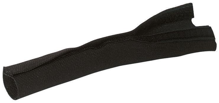 HellermannTyton Braided PET Black Cable Sleeve, 25mm Diameter, 25m Length