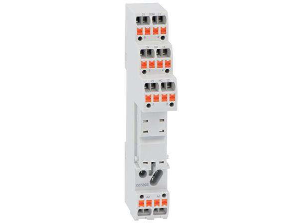 Lovato HR SERIES DIN Rail Relay Socket, for use with HR SERIES
