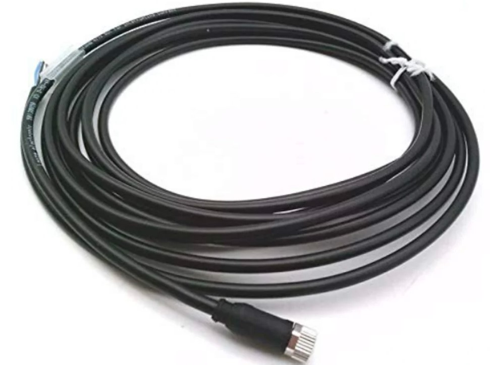 Leuze Female 3 way M8 to Unterminated Industrial Automation Cable Assembly, 10000 mm