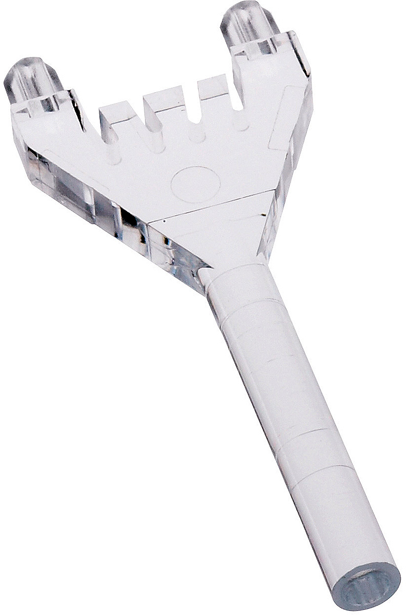 1294.1002 MENTOR, PCB Mounted LED Light Pipe, Clear Round Lens