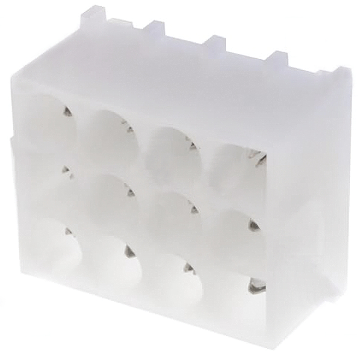 TE Connectivity Universal MATE-N-LOK Series Straight Through Hole PCB Header, 12 Contact(s), 6.35 mm Pitch, 3 Row,