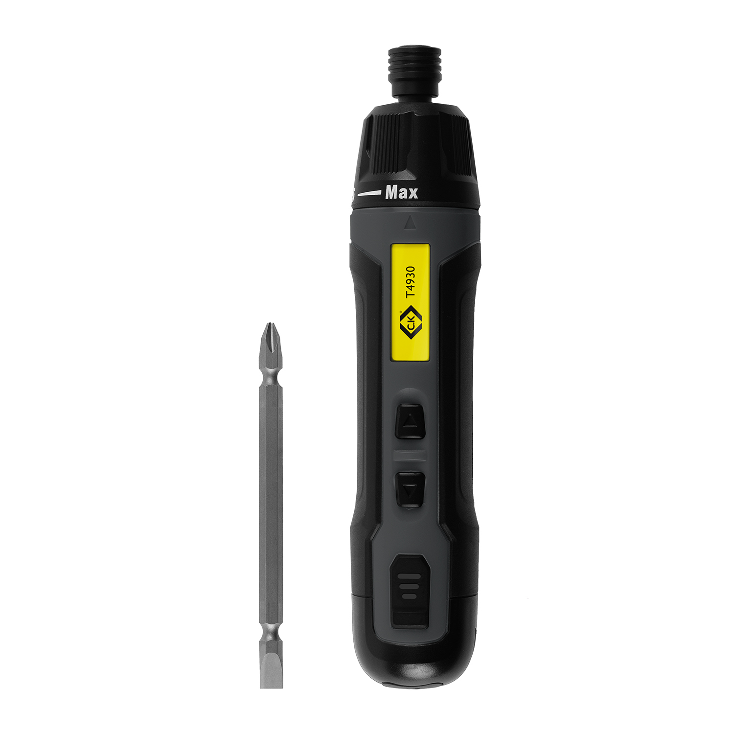 CK Pozidriv, Slotted Electronic Screwdriver, PZ2, SL4 Tip, 190 mm Overall