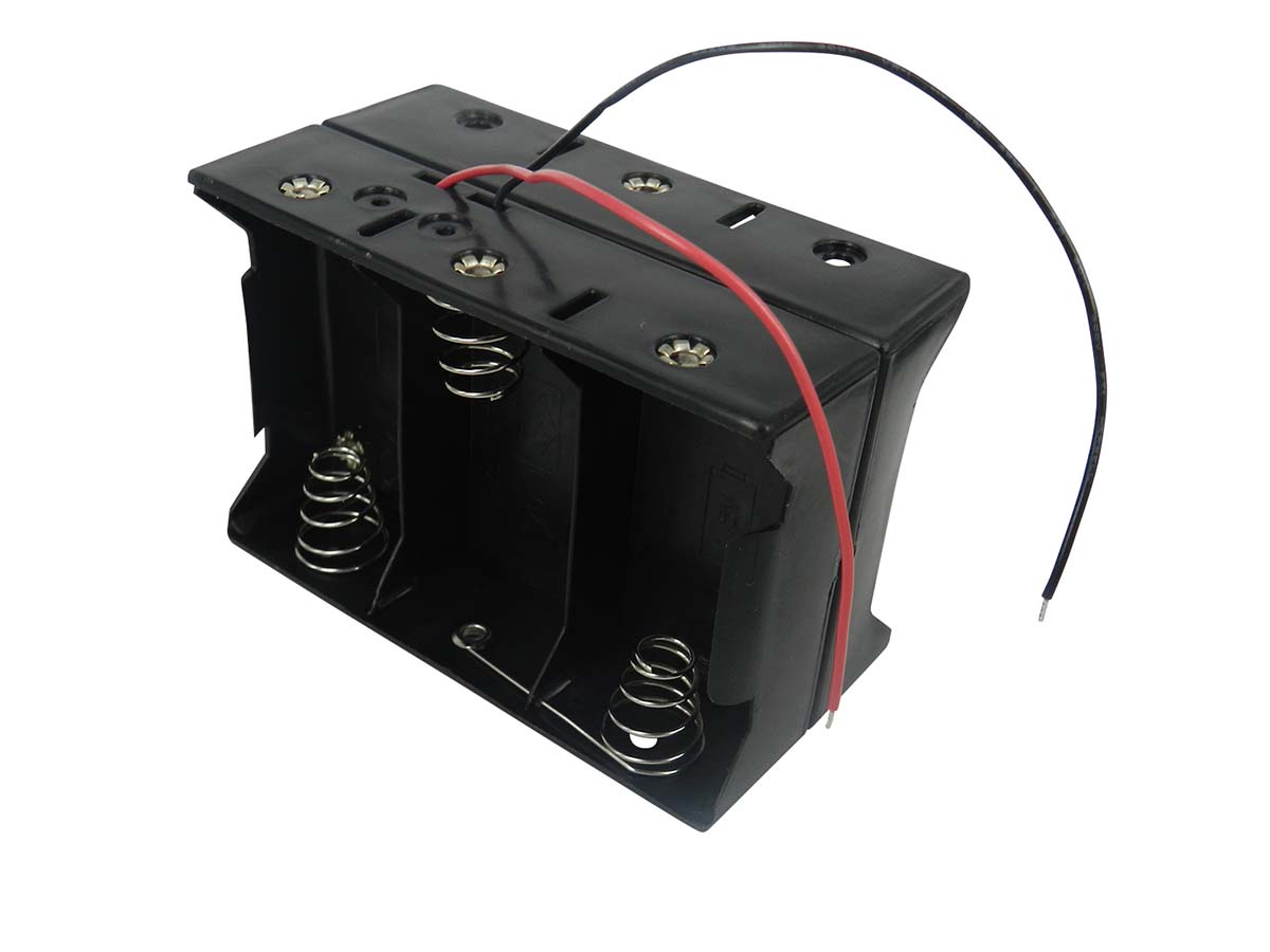 RS PRO D Battery Holder, Coil Spring Contact