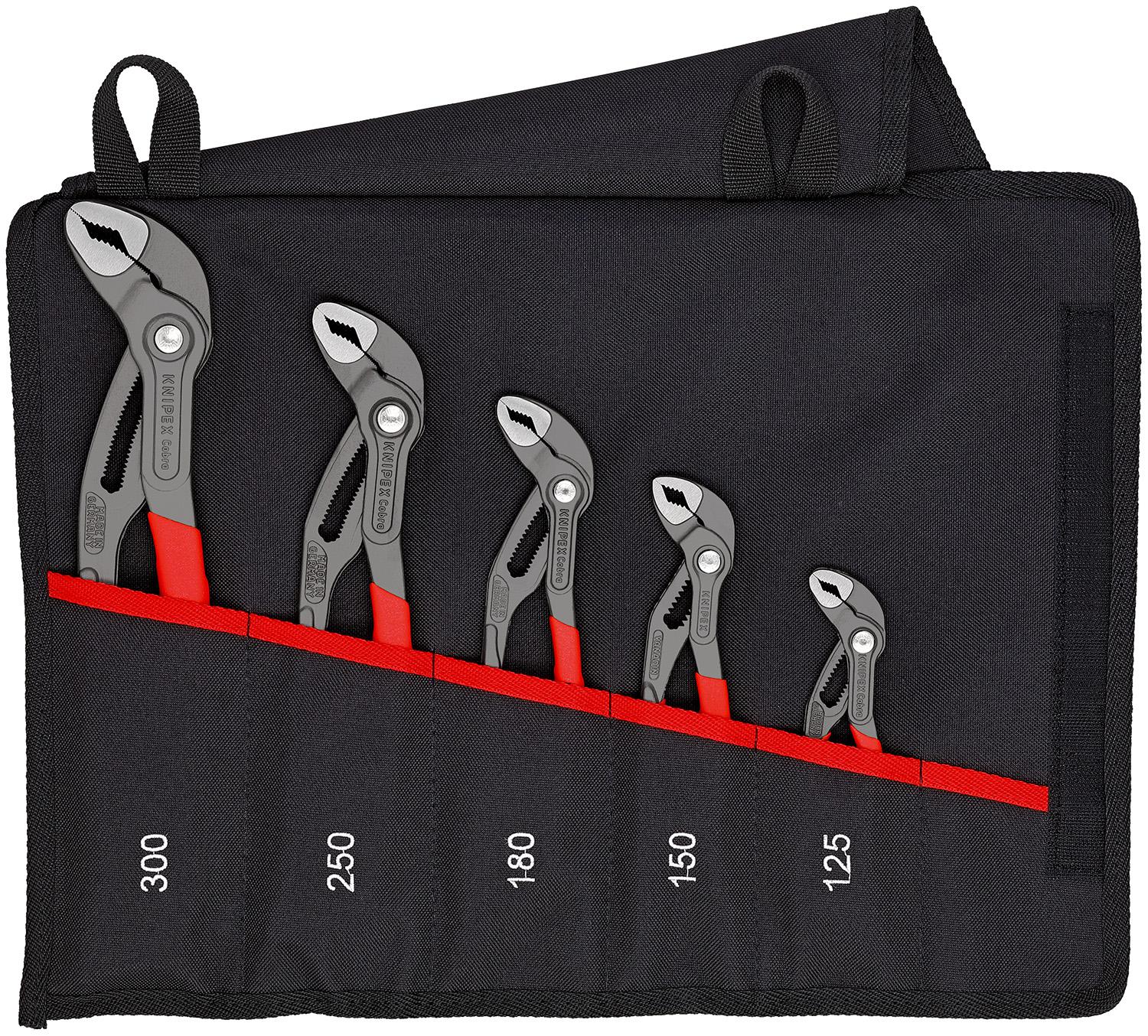 Knipex Cobra® 5-Piece Water Pump Plier Set