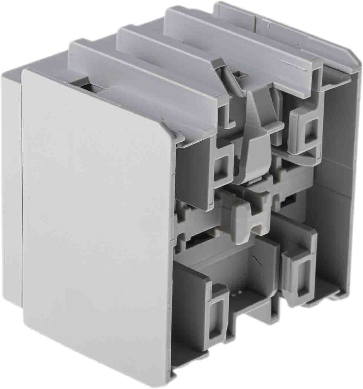 Allen Bradley Auxiliary Contact, 4 Contact, 1NC + 3NO, Front Mount 100F