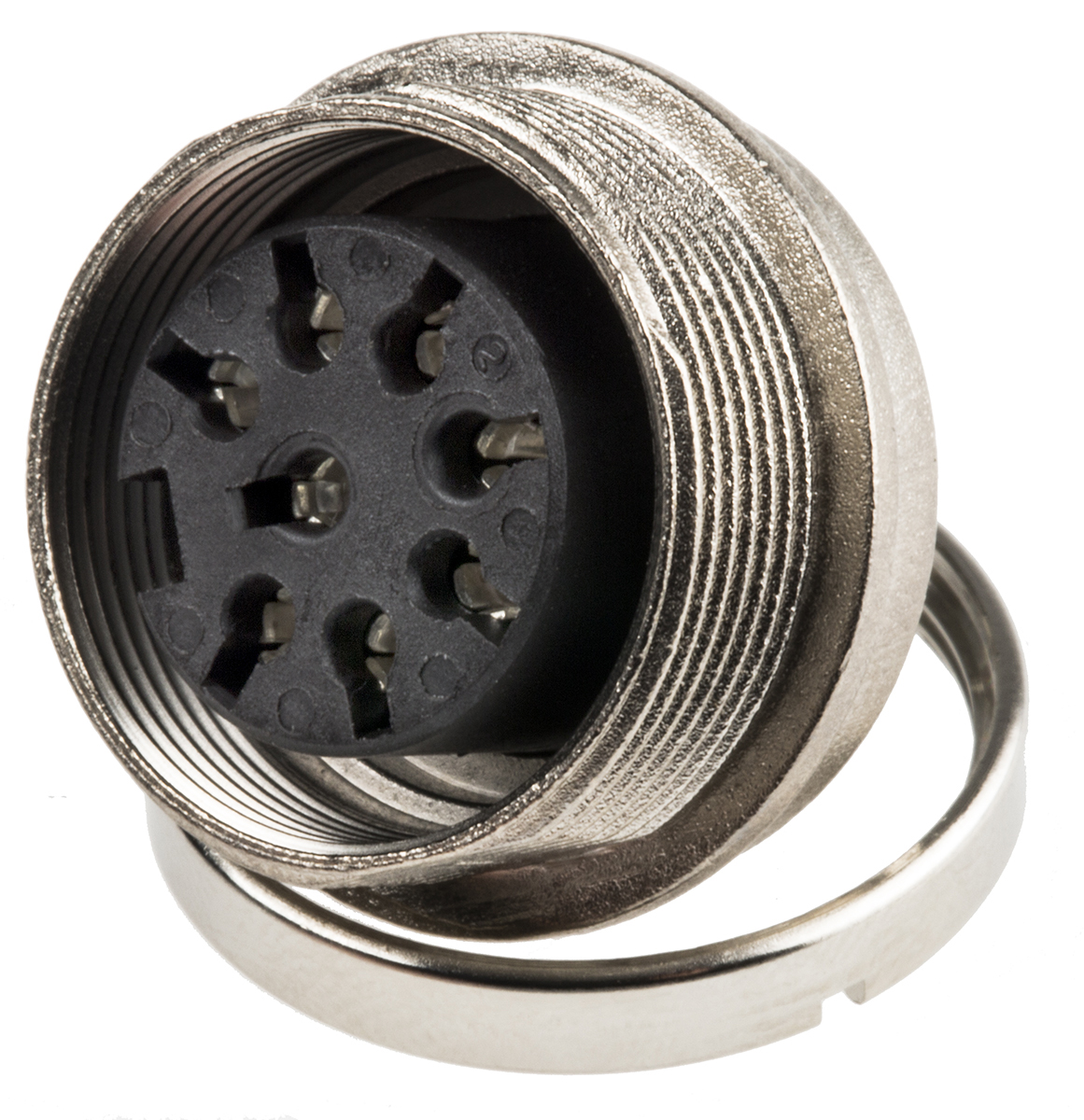 Amphenol Industrial, signalmate C091 8 Pole M16 Din Socket, 5.0A, 100 V IP40, Screw On, Panel Mount