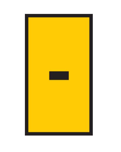 HellermannTyton WIC Snap On Clip On Cable Marker, Yellow, 2 → 2.8mm Cable, for Cables and Wires, 561-01714