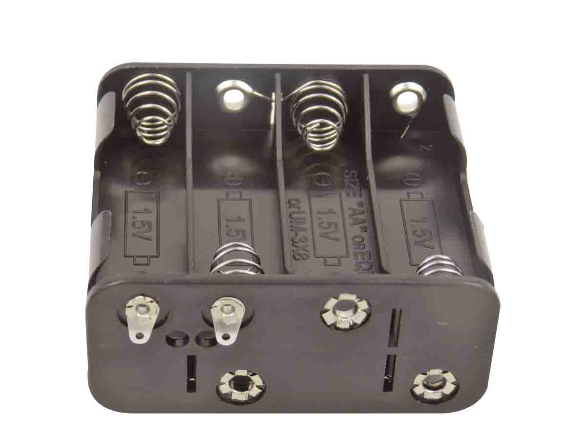 RS PRO AA Battery Holder, Solder Tag Contact