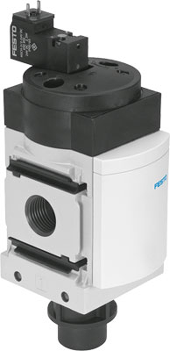 Festo 3/2 Pneumatic Solenoid Valve - Electrical G 1/4 MS4 Series 24V dc, 542578