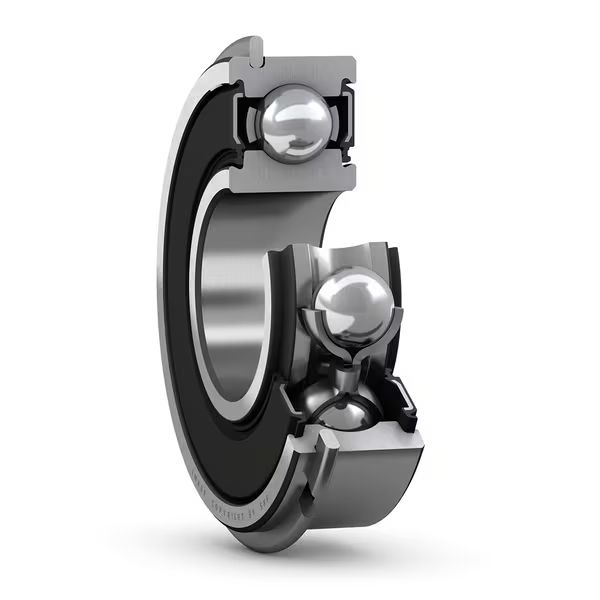 SKF 6203-2RSHNR 1 Row Ball Bearing - 17 mm ID, 40 mm OD